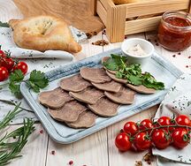 Язык с хреном