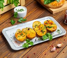 Картофель на углях