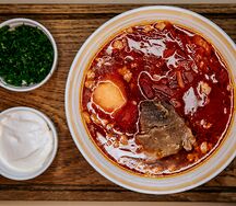 Борщ домашний