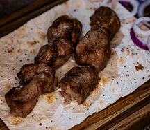 Шашлык из cвинoй шеи