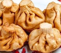 Жареные ассорти хинкали