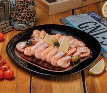 Креветки отварные