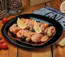 Креветки жареные