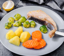 Сёмга на пару