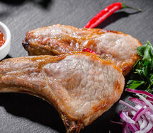 Шашлык из корейки свинины