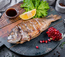 Дорада на углях