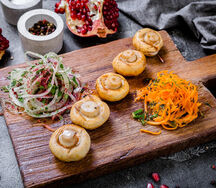 Шашлык из шампиньонов