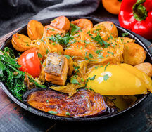 Сырдак из семги по-азербайджански