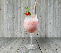 Смузи клубничный