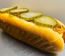 Хот - Дог датский с говяжьей колбаской