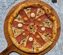 Ветчина и грибы