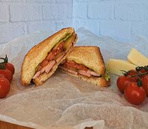 Сэндвич с ветчиной