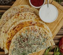 Кутаб по-бакински с телятиной