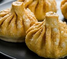 Грузинские Хинкали жареные Баранина