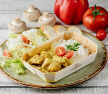 Запеканка Курица карри