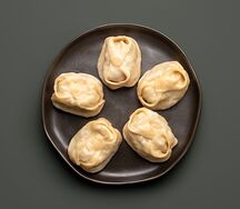 Манты с говядиной