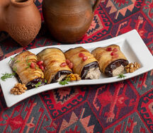 Баклажаны с грецкими орехами