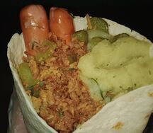 Тортилья Мега хот-дог