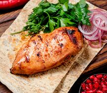 Филе куриное, фаршированное сыром