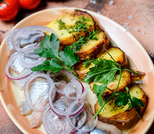 Селедочка с картофелем