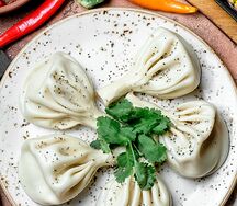 Хинкали с бараниной