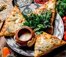 Самса с бараниной