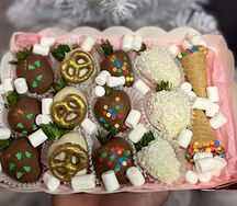 Клубника в шоколаде Хлопушка