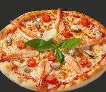 Морская с креветками