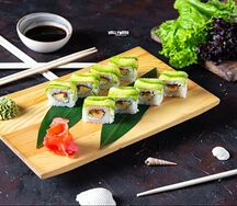 Зеленый Дракон ролл