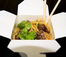 Wok с говядиной