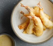 Креветки темпура