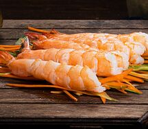 Сашими с тигровой креветкой