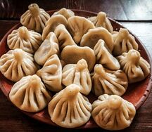 Хинкали с телятиной на компанию