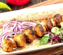 Шампиньоны на углях