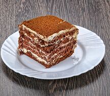 Медовик шоколадный