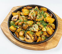 Картофель с грибами