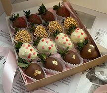 Клубника в шоколаде Валентинка