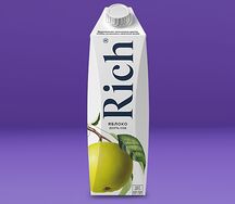 Сок Rich яблоко 1 л