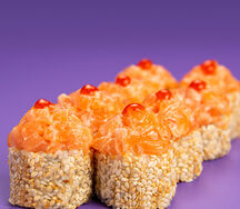 Ролл острый с лососем