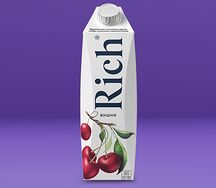 Сок Rich вишня 1 л