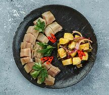 Сельдь с картофелем