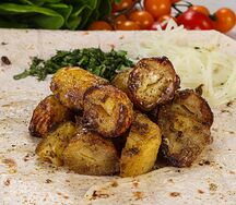 Шашлык из картофеля