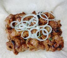 Шашлык из куриной грудки