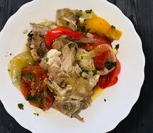 Хашлама с телятиной