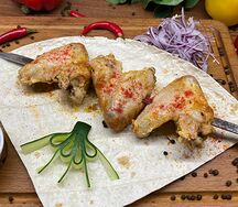 Шашлык из куриных крыльев