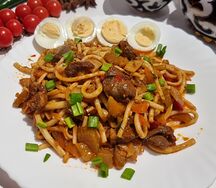 Лагман жаренный