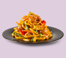 Яичная лапша с курицей в Дашидо
