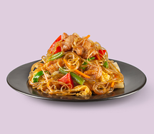 Стеклянная лапша с курицей в соусе Тай-Вок