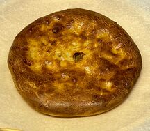 Пирог осетинский с капустой