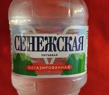 Вода Сенежская минеральная негазированная